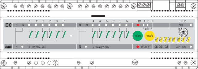 NIKO NIKOBUS ROLLUIKMODULE V3