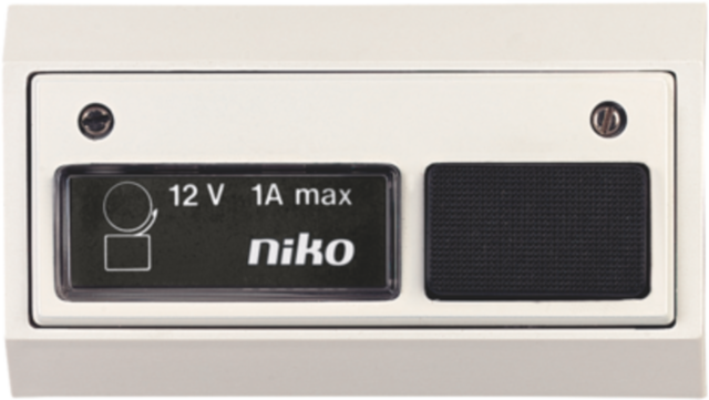 NIKO BELDRUKKNOP 12V