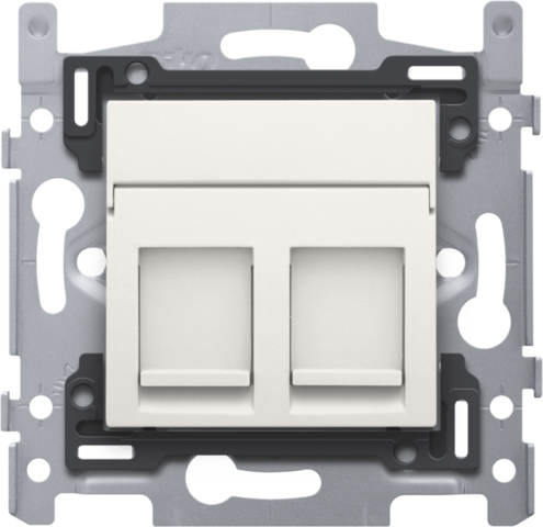 NIKO 2XRJ45 STP CAT5E WHITE