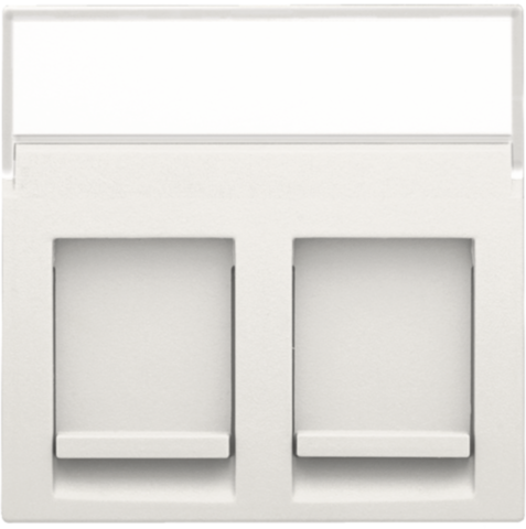 NIKO CPL DATA 2xRJ WHITE