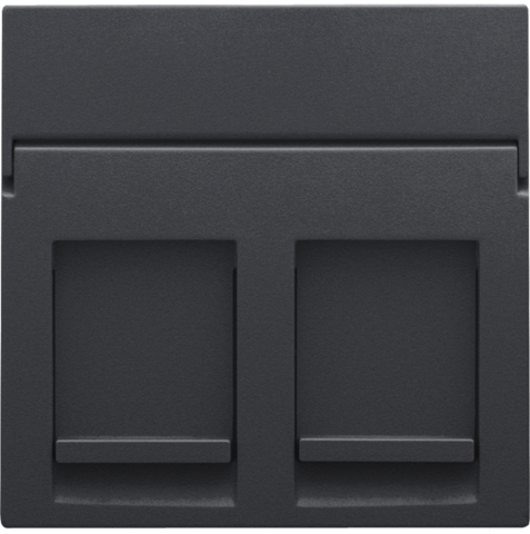 NIKO CPL DATA 2xRJ ANTHRACITE