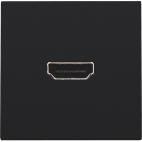 NIKO AANSL HDMI-SCHR BLACK
