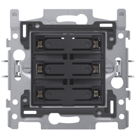 NIKO DRUKKNOP ZESV. 24V+LED