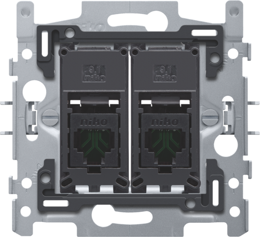 NIKO INBOUWR 2XRJ45 UTP CAT5E