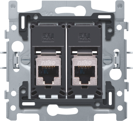 NIKO INBOUWR.2XRJ45 STP CAT6
