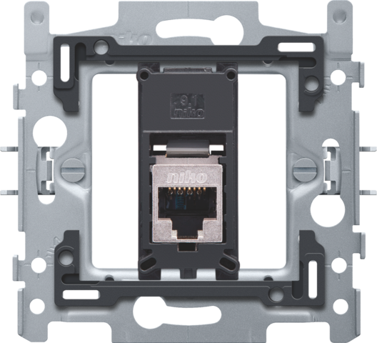 NIKO 1X RJ45 STP CAT6A, VLAK