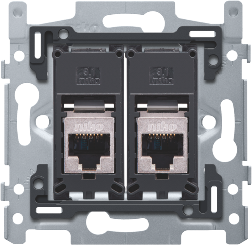 NIKO INBOUWR.2XRJ45 STP CAT6