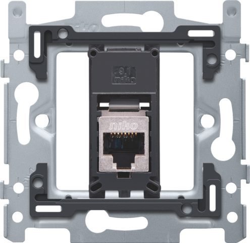 NIKO 1X RJ45 STP CAT6A, VLAK
