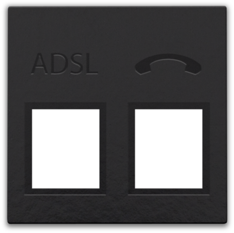 NIKO CPL ADSL - TEL BLACK