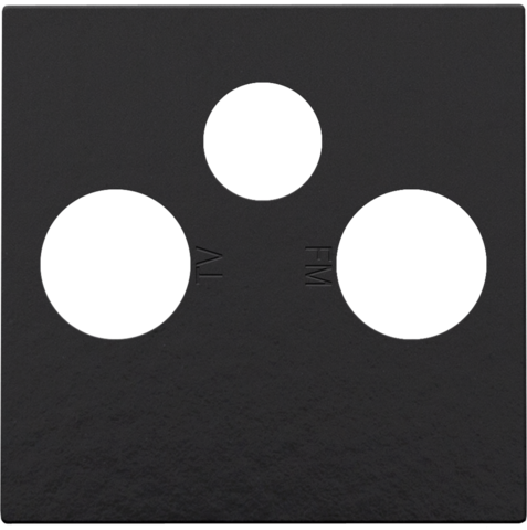 NIKO CPL AANSL TV-SAT B.BLACK