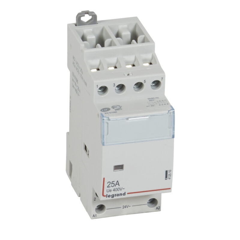 LEGRAND CX³ verm. ct 24V - 4P-25A 400V - 4NO - 2mod