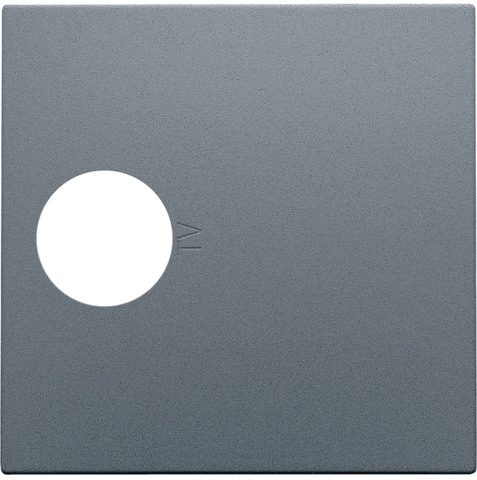 NIKO CPL TV-AANSL STEEL GREY