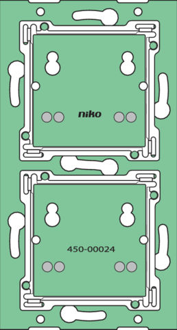 NIKO NIKOBUS MUURPR. 2x VERT.