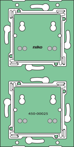 NIKO NIKOBUS MUURPR. 2x VERT