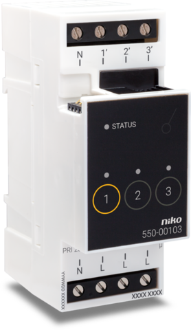 NIKO SCHAKELMODULE 3x