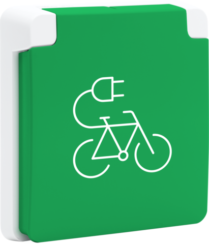 NIKO FIETSOPLAADPUNT WHITE