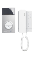 BTICINO Videoparlofonie - Audiokit met 1 drukknop Linea 3000 + Classe100A16M