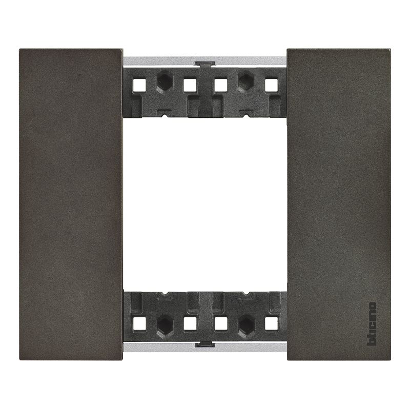 BTICINO LNOW afdekpl. 2 mod space vr houder ref K4702