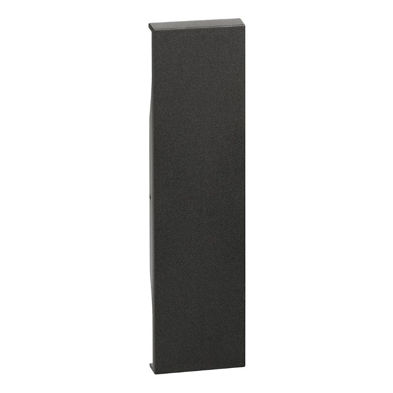 BTICINO LNOW plaatje 1 mod zwart voor referentie K4950