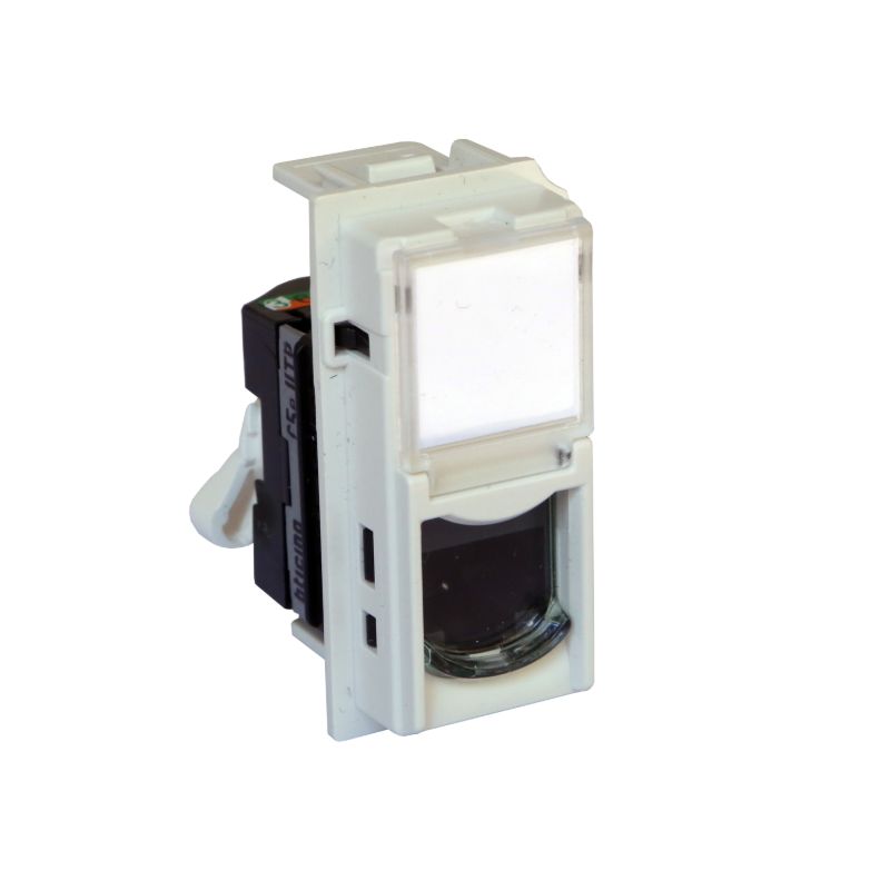 BTICINO LNOW RJ45 ctds UTP cat6 wit volledig app. 1 mod