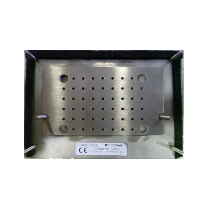 COMELIT ADAPTER VOOR MONTAGE AUDIO-UNIT ACHTER FRONTPANEEL