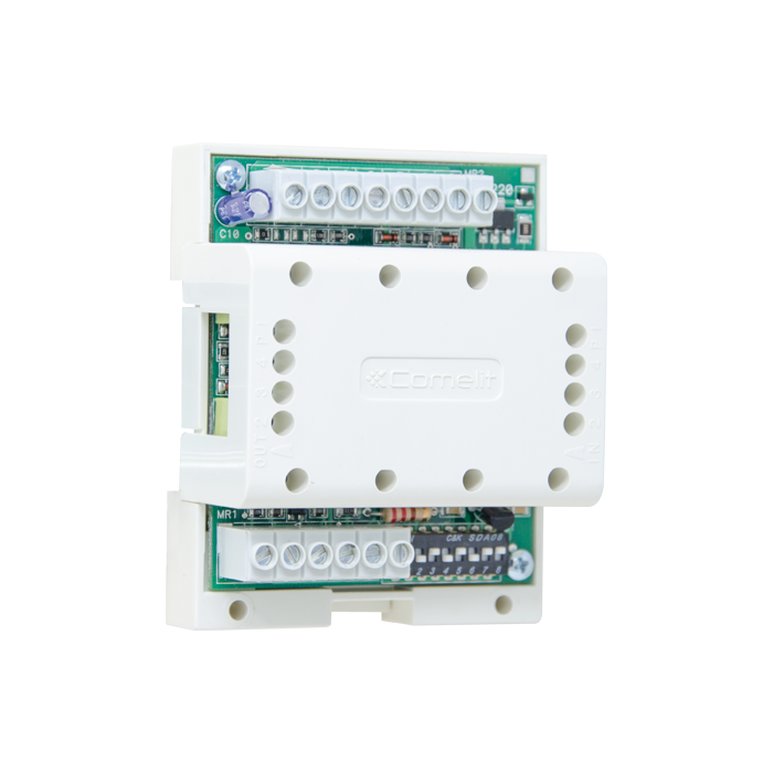 COMELIT INTERFACE SWITCHER VOOR 3 EXTERNE CAMERAS KLEUR