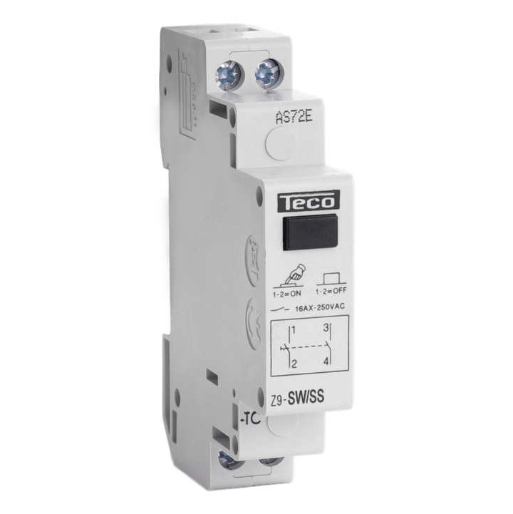 TECO Schakelaar TC 230VAC 16A 2NO