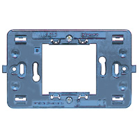 BTICINO TOEBEHOREN MAGIC HOUDER 2 MODULES TT