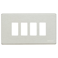BTICINO AFDEKPLAAT MAGIC 4 MODULES - IVOORKLEURIG