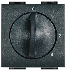 BTICINO SCHAKELAAR 4 POSITIES VOOR VENTILATOR 3 SNELH LIVING