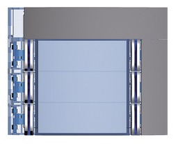 BTICINO AVT - Frontplaat voor 352100 6 drukknoppen All Street