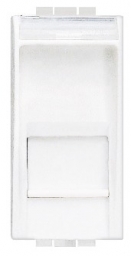 BTICINO LL RJ45 Cat6 UTP 1 mod Wit - Toolless-BT2