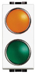 BTICINO VERKLIKKER VERLICHT LIGHT ORANJE + GROEN