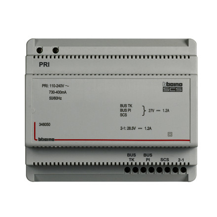 BTICINO AVT - Voeding 2-draads 6 DIN - 1200 mA