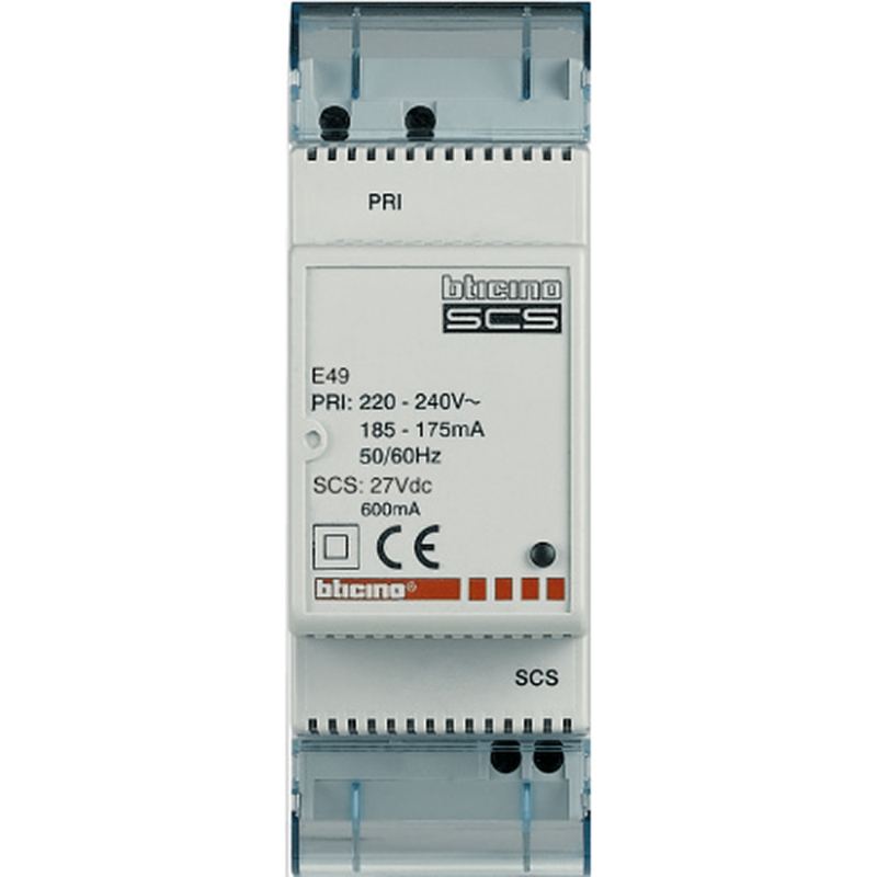 BTICINO MH - Compacte Bus voeding 220V - 27V 0,6AMP