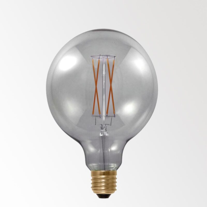 Delta light LED FILAMENT GL125 E27 6W 2200K - SMOKE