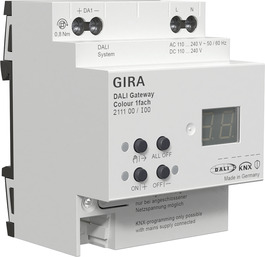 GIRA Gira  KNX Secure DALI gateway Colour 1-v DIN-rail