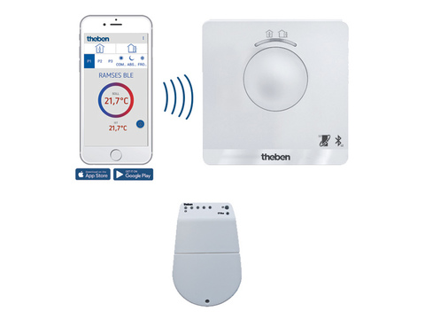 THEBEN Programmeerbare klokthermostaat verwarm. /koelen 230V 50HZ 24U/7D 2NO