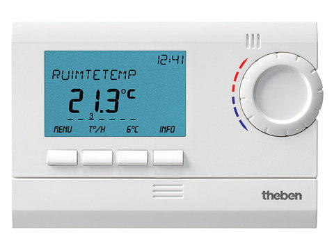 THEBEN Digitale klokthermostaat 2x1,5V 24U/7D 1CO 6A