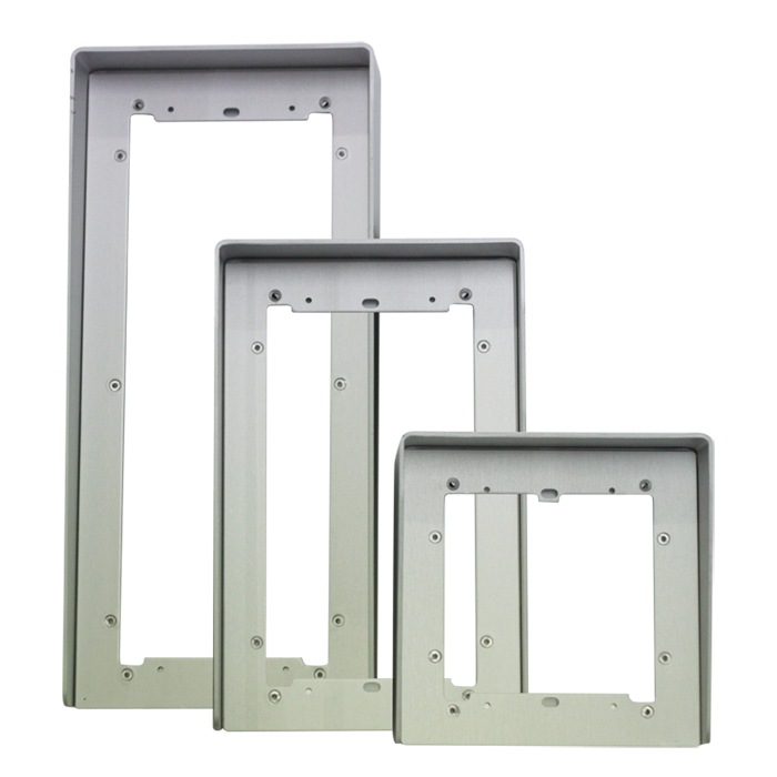 COMELIT NATUREL GEANODISEERD ALUMINIUM REGEN SCHERM 4L MOD.