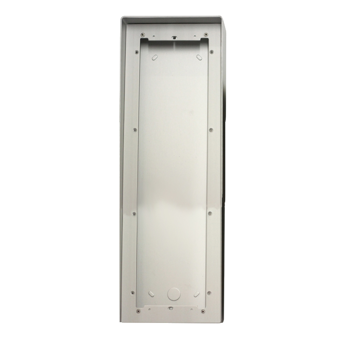COMELIT NATUREL GEANODISEERD ALU OPBOUWDOOS MET REGENKAP 4L  MOD.