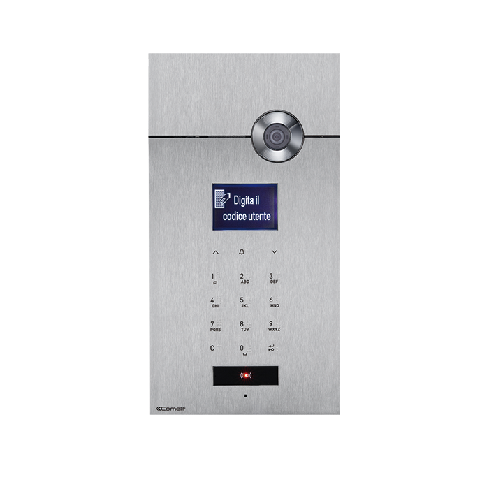 COMELIT 3ONE6 SENSE DIGITAAL A/V DEURSTATION, SBC - GEBORSTELD