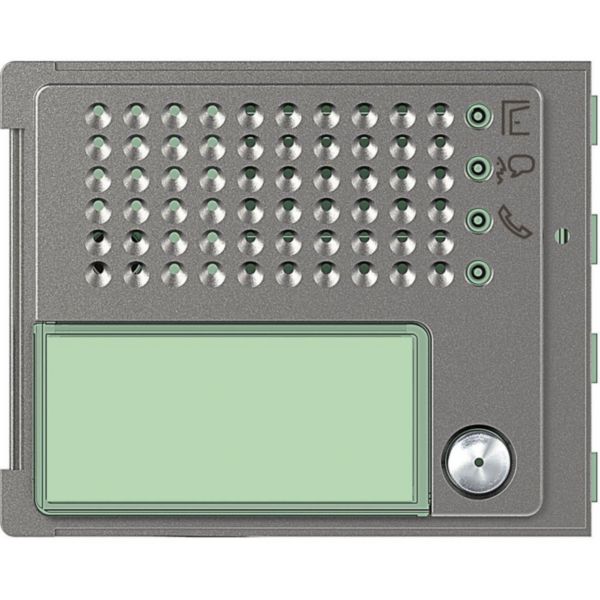 BTICINO AVT - Frontplaat (voor 351100) - 1 drukknop - Robur