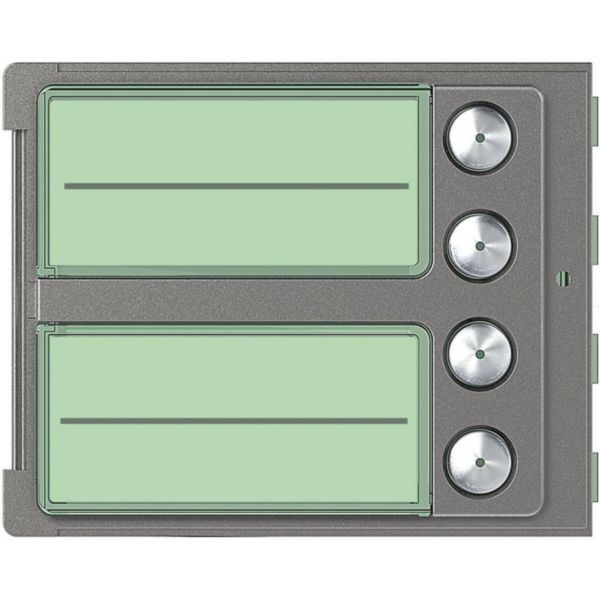 BTICINO Frontplaat (voor 352000) - 4 drukknoppen - Robur