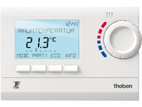 THEBEN Digitale klokthermostaat 24U/7D Output Opentherm  / 0-10V