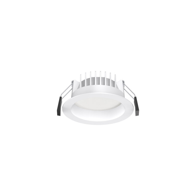 PROLUMIA Pro-Logic 90 Downl., Ø110xH52mm, recess-Ø 90-95mm, max.10W, no dim 3000-3500-4000K, Ra80, AF5, 90°,