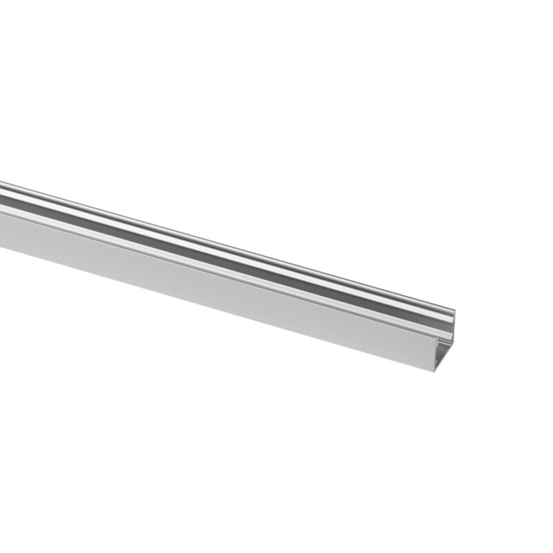PROLUMIA Top Line Aluminium profiel 5m mat satijn, Opbouw, 15mm, geanodiseerd