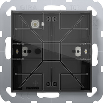 GIRA Gira Tastsensor 4.55 Standard 1-voudig voor KNX met inbedrijfstellingswip