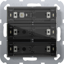 GIRA Gira Tastsensor 4.55 Komfort 3-voudig voor Gira One en KNX
