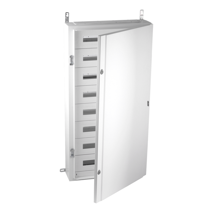 IDE Met.kast IP65 192mod.Volle Deur (150mm)+KITTT+bevestiging